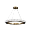 Alabaster Round Chandelier