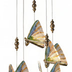 5-Light Butterfly Hanging Pendant Light