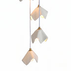 Floral Pendant Chandelier 7-Light