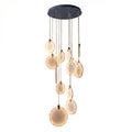Cascading Marble Pendant Light 12-Tier