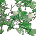 Green Ginkgo Leaf Chandelier