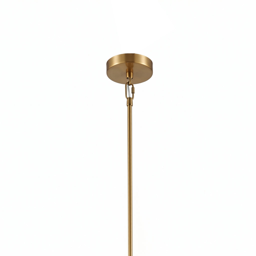 Single Cylinder Marble Pendant Light for Kitchen Island