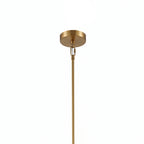 Single Cylinder Marble Pendant Light for Kitchen Island